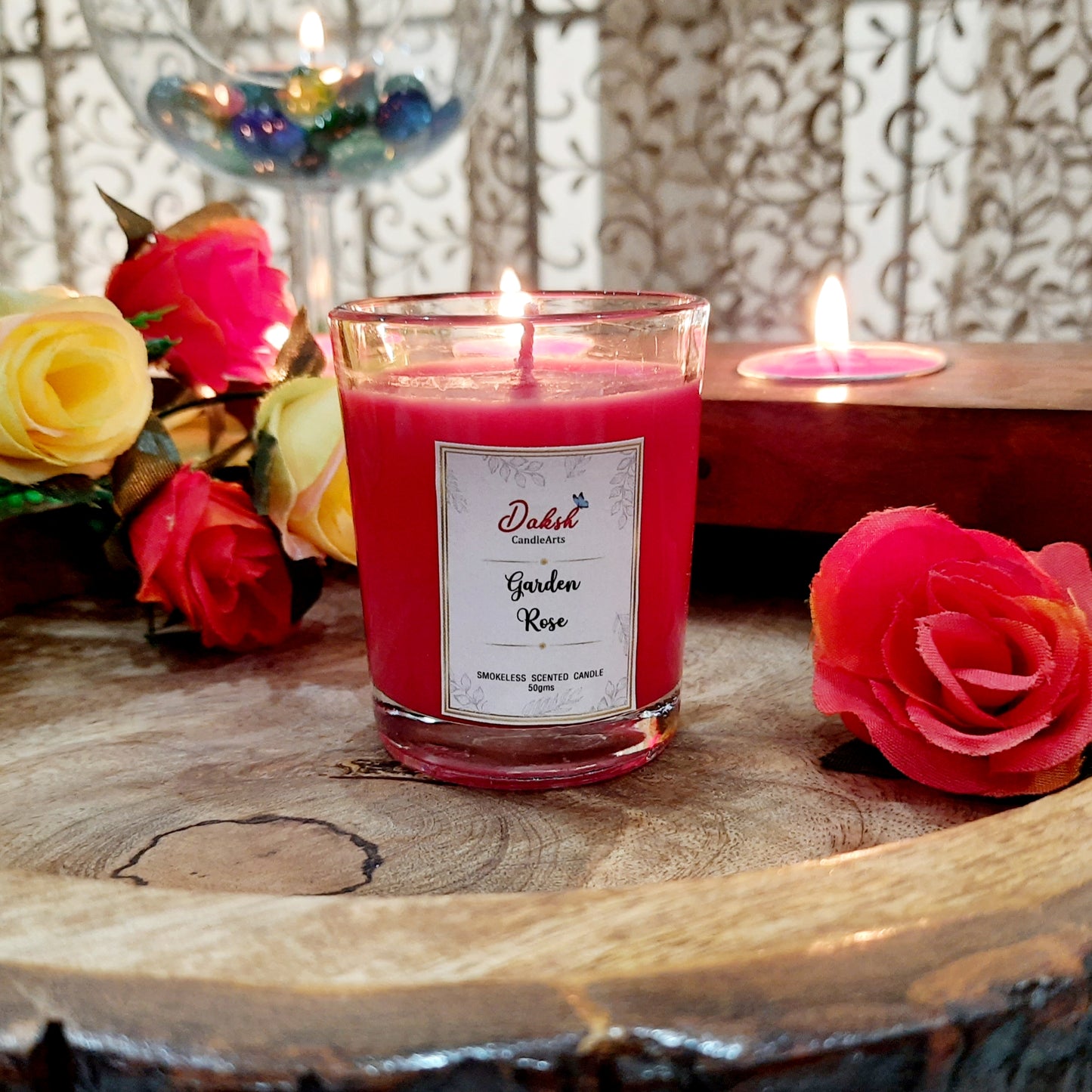 Luxurious Gift Box :12 Unique Aroma Soy Shot Glass Votives