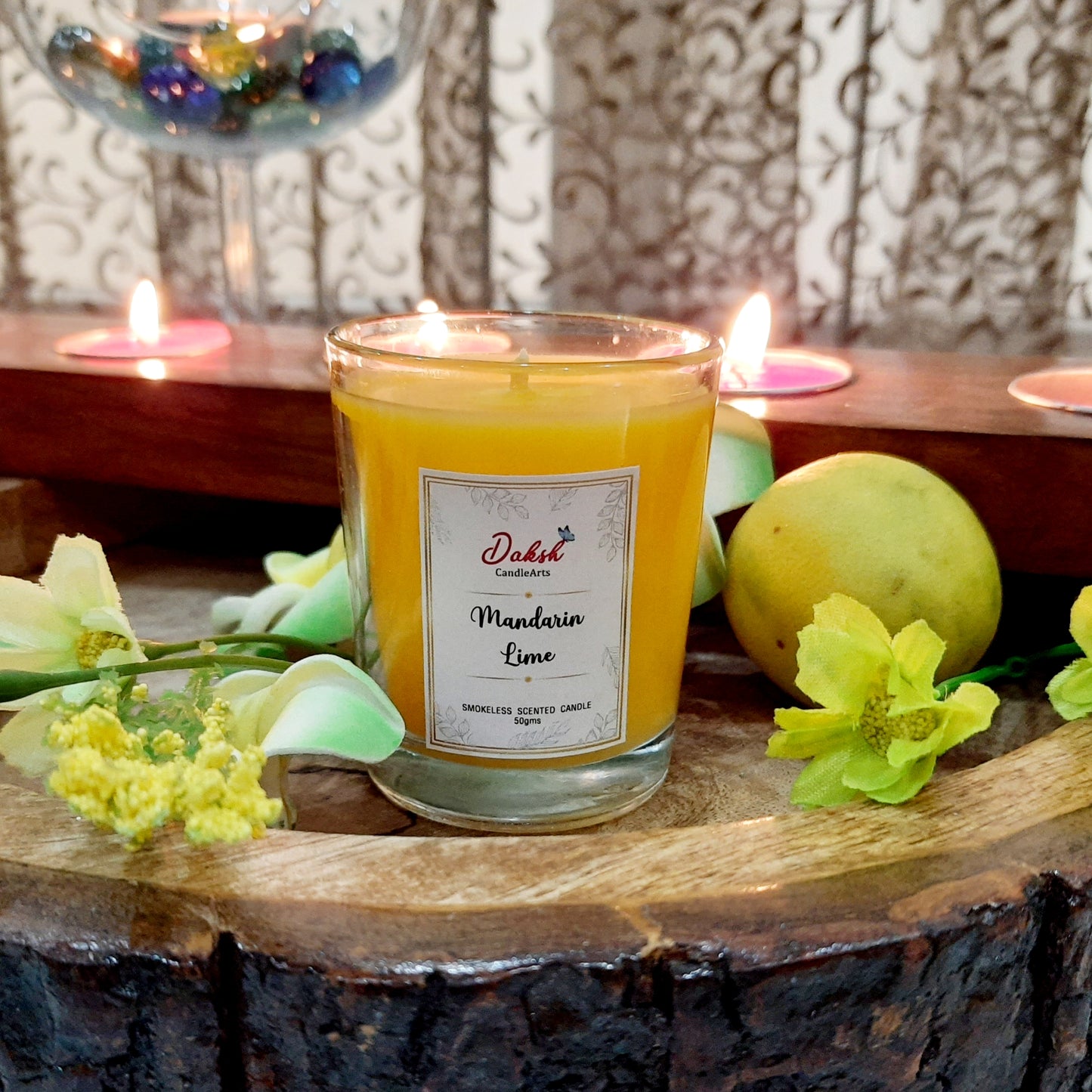 Luxurious Gift Box :12 Unique Aroma Soy Shot Glass Votives