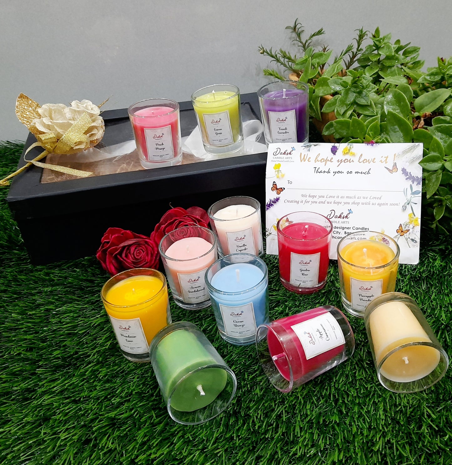 Soy Shot Glass Votive Candle ( Pack of 1 )
