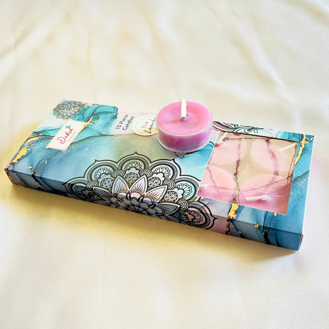 Acrylic Tealight Candles (Pack of 10)