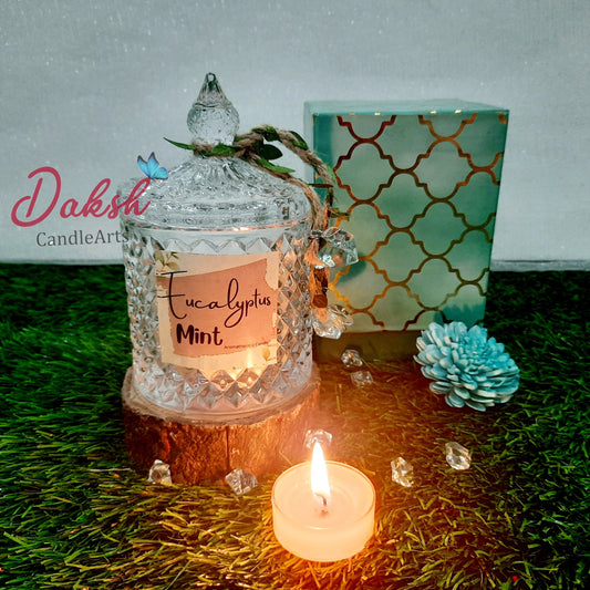 Aromatherapy : Essential oil Soy Candle