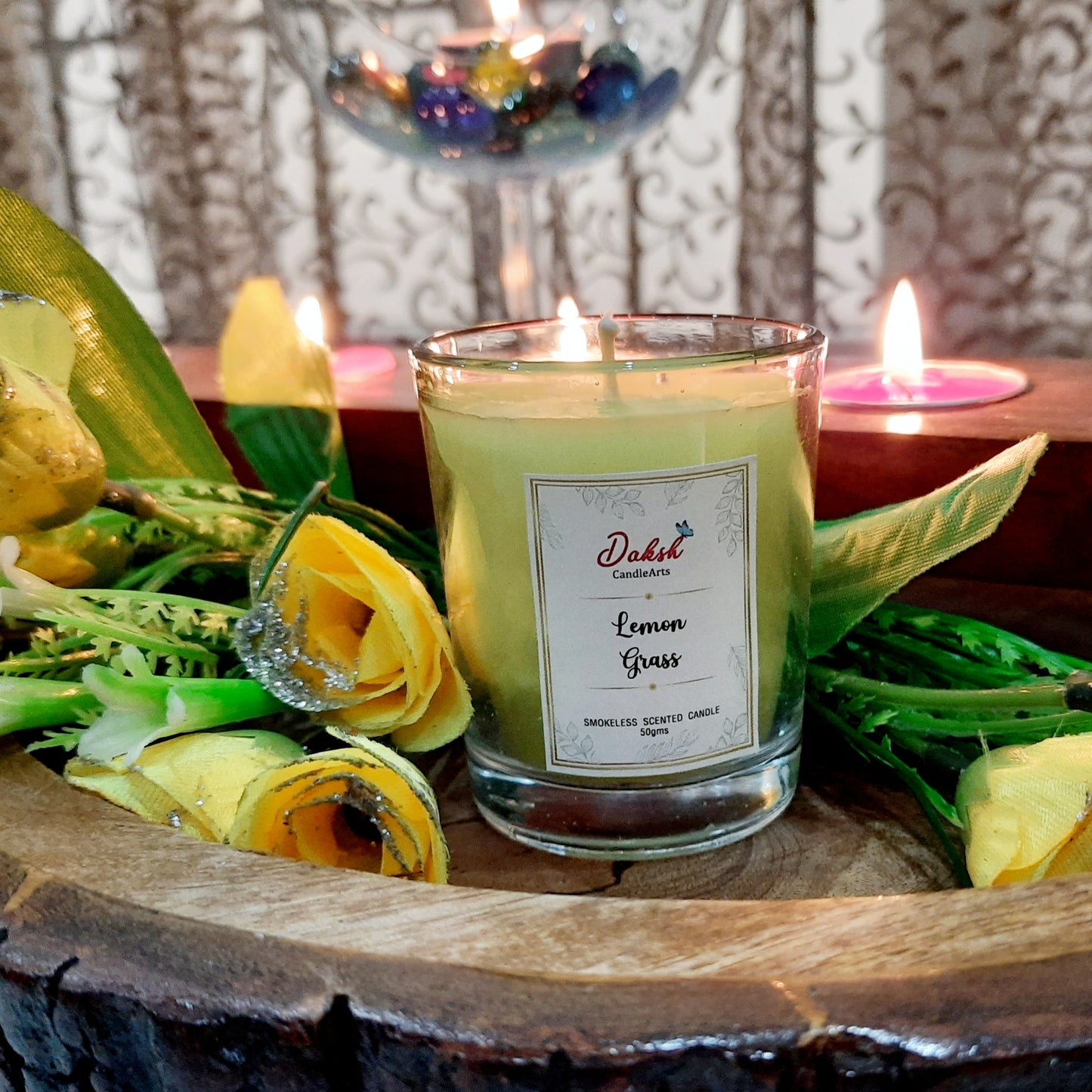 Luxurious Gift Box :12 Unique Aroma Soy Shot Glass Votives