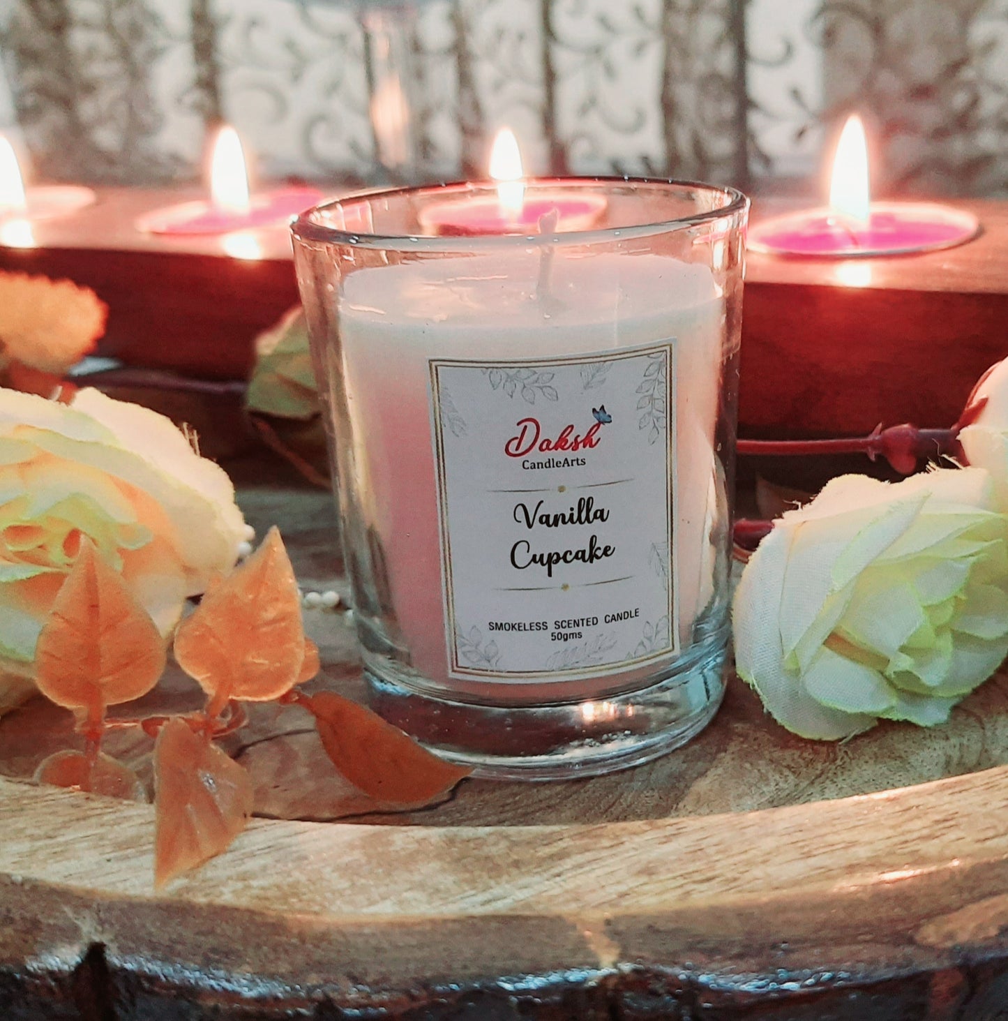 Luxurious Gift Box :12 Unique Aroma Soy Shot Glass Votives