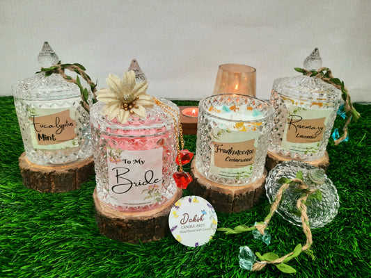 Aromatherapy : Essential oil Soy Candle