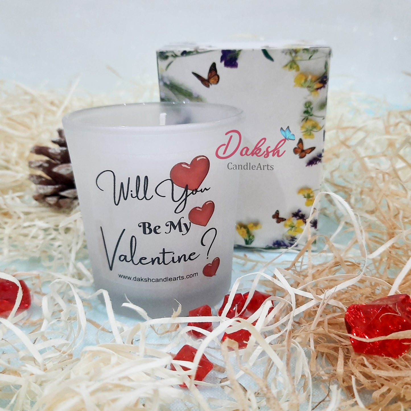 Frosted Gifting Candles