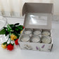 Ecofriendly Soy Glass Votive Candles Lavender Rose Jasmine - Pack of 6