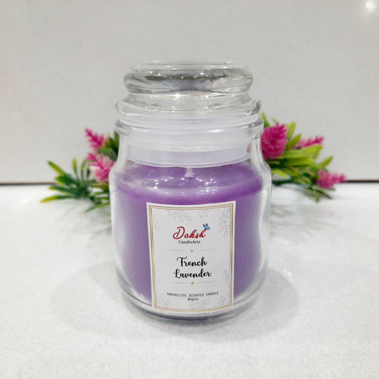 Premium Lavender Scented Yankee Soy Jar Candle