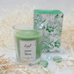 Jasmine Blossom: Soy Shot Glass Votive Candle