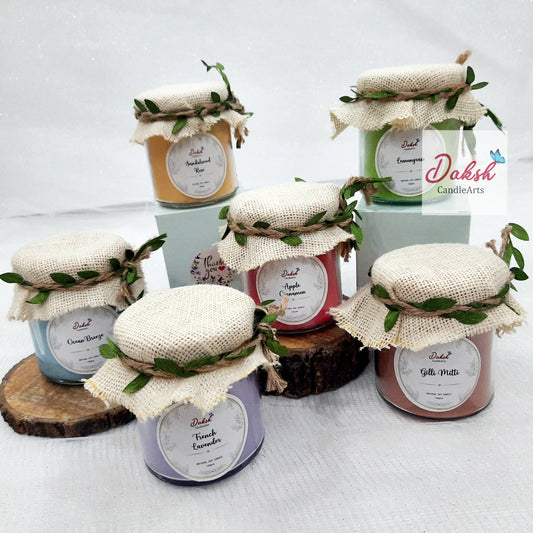Scented Soy Jar Candles