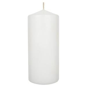 Hand Poured Environment-Friendly Soy Unscented White Pillar Candle